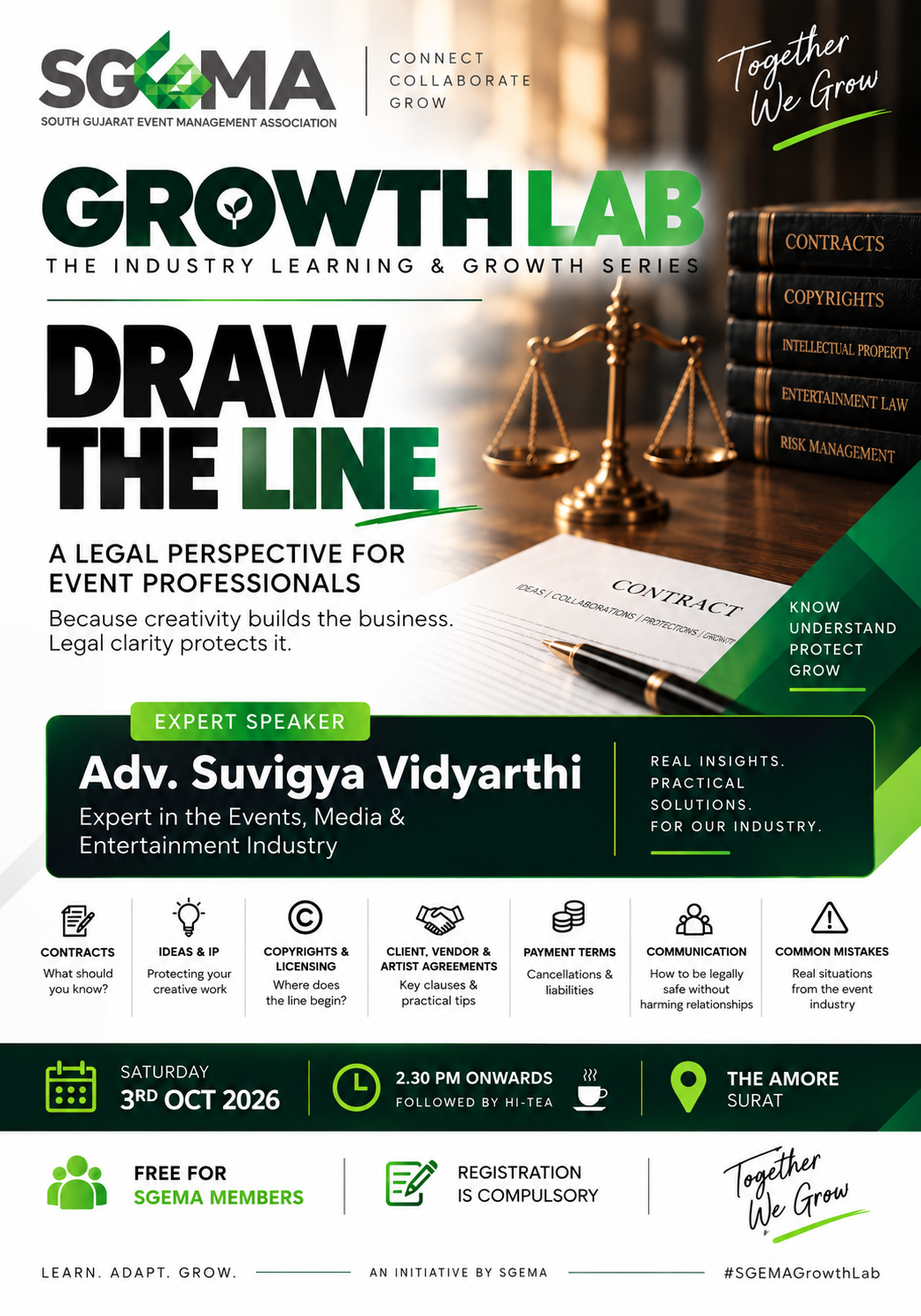 GROWTH LAB - A Legal Perspective for Event Professionals img